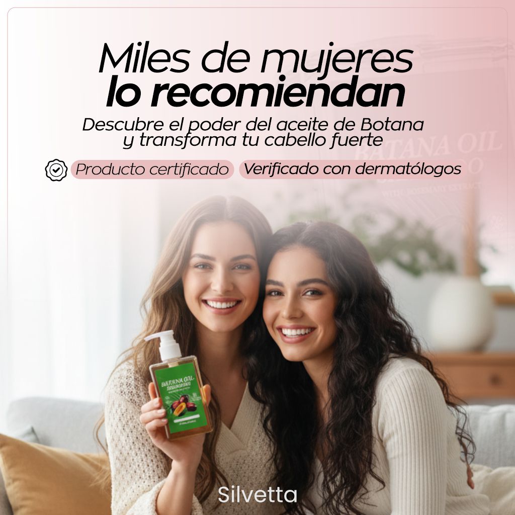 Hair Botana - Champú de Crecimiento Capilar con Aceite de Botana