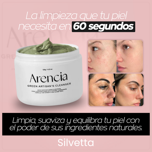 Crema Arencia Limpieza profunda, frescura total