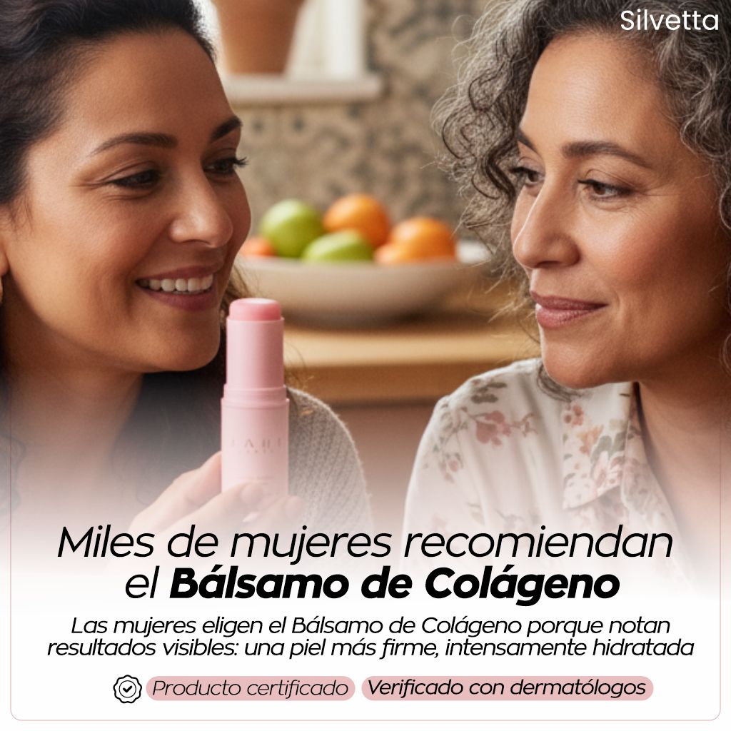 Bálsamo de colágeno - Rejuvenece tu piel y arrugas en semanas