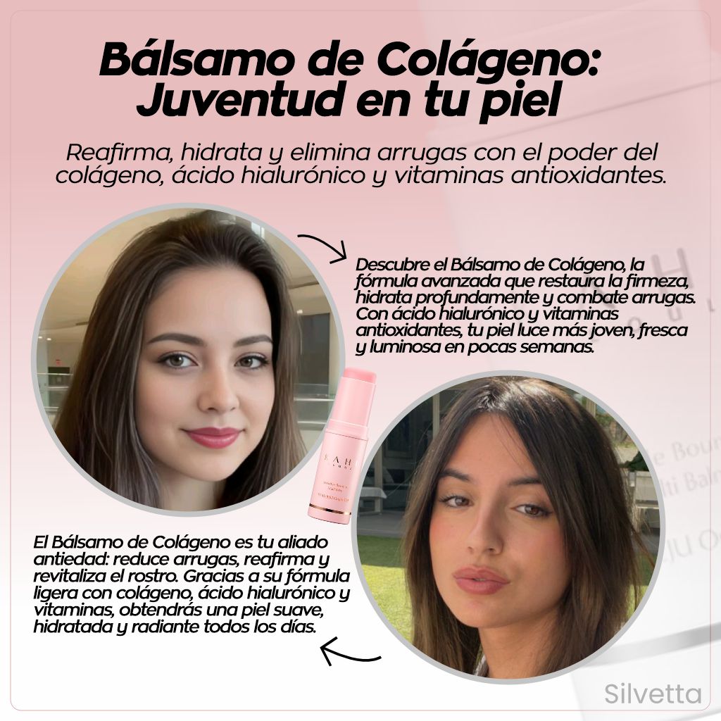 Bálsamo de colágeno - Rejuvenece tu piel y arrugas en semanas