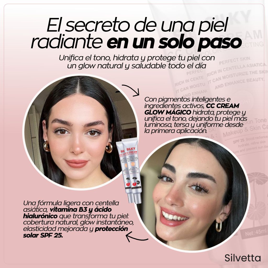 CC CREAM GLOW MAGICO EN 5 SEGUNDOS