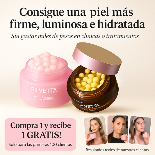 Silvetta Glow Duo La revolución en cuidado facial