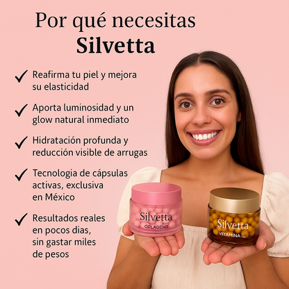 Silvetta Glow Duo La revolución en cuidado facial