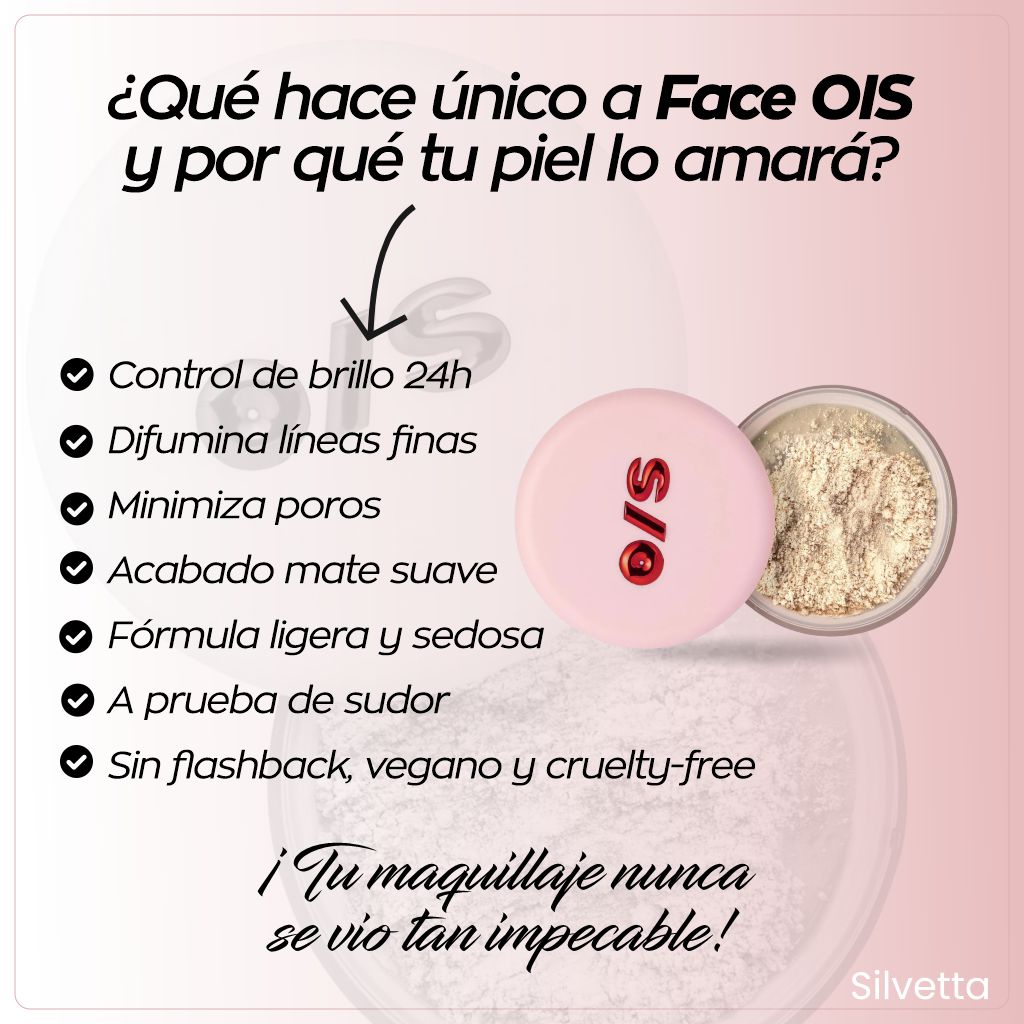 Face OIS - Fija tu maquillaje como si llevaras un filtro real