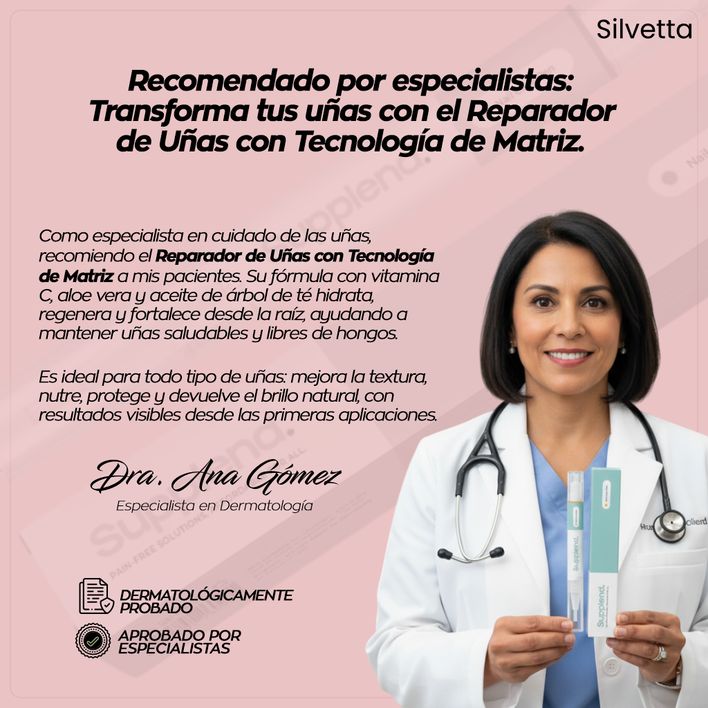Reparador de uñas con tecnología de Matriz