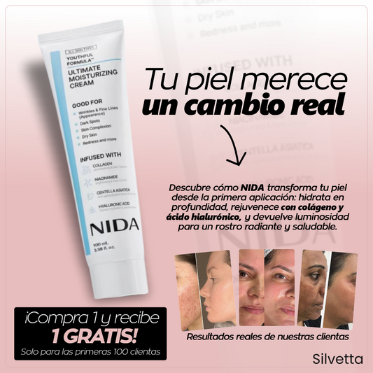 Crema Coreana NIDA - Fórmula Hidratante