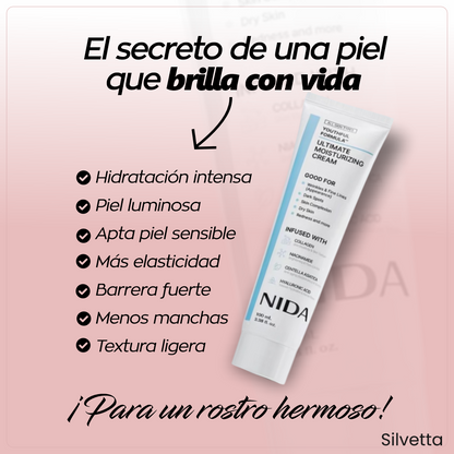 Crema Coreana NIDA - Fórmula Hidratante