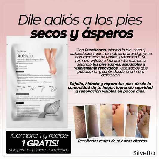 PuraDerma son unos parches para los pies