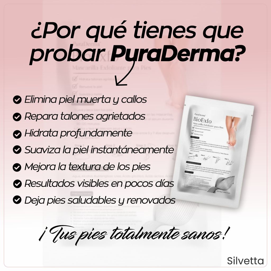PuraDerma son unos parches para los pies