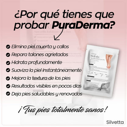 PuraDerma son unos parches para los pies