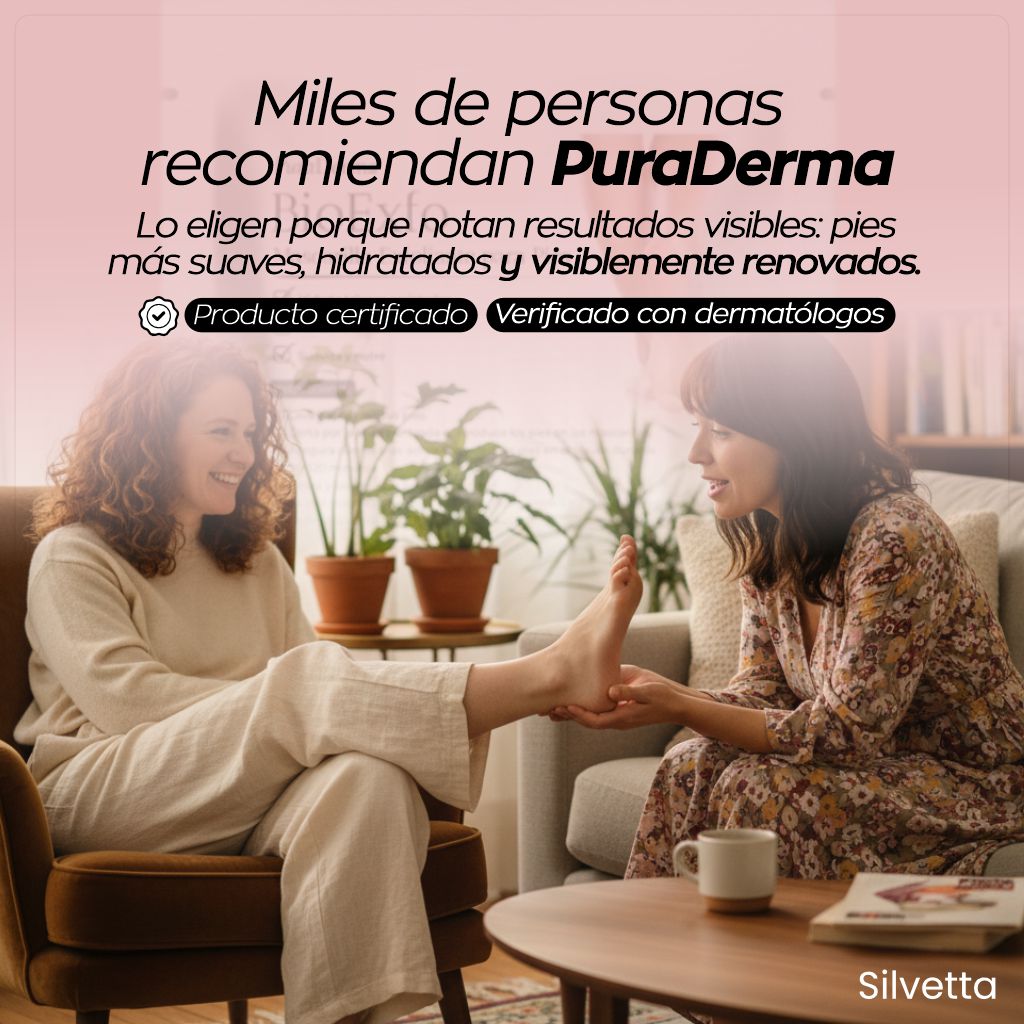 PuraDerma son unos parches para los pies