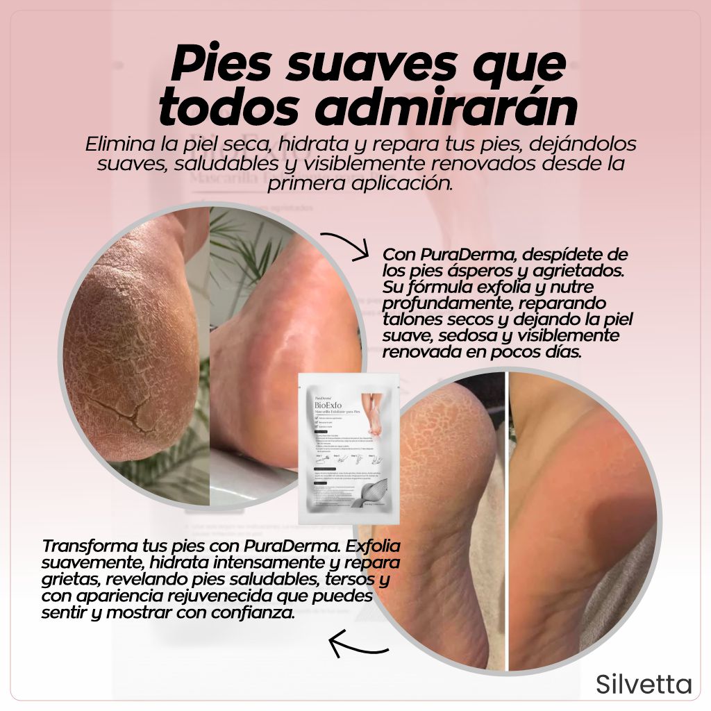 PuraDerma son unos parches para los pies